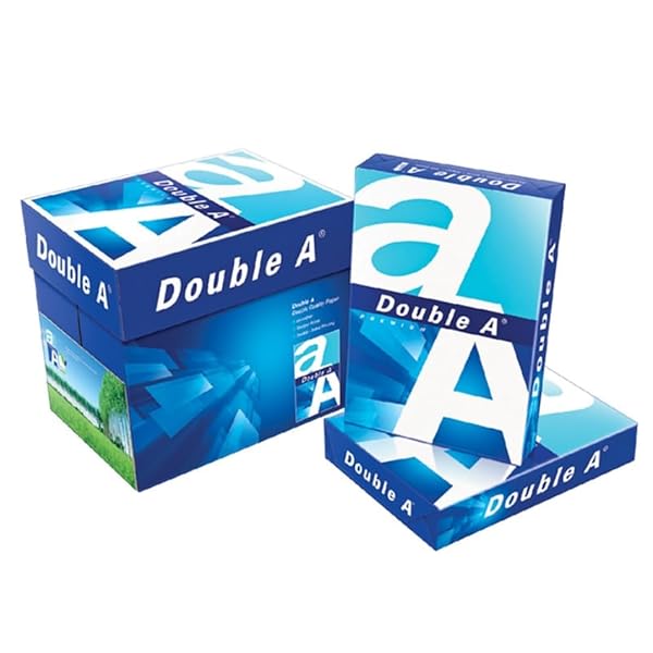 Double A Copy Paper A4 Box 5 Reams Printing Paper 500 Sheets 80GSM White Paper