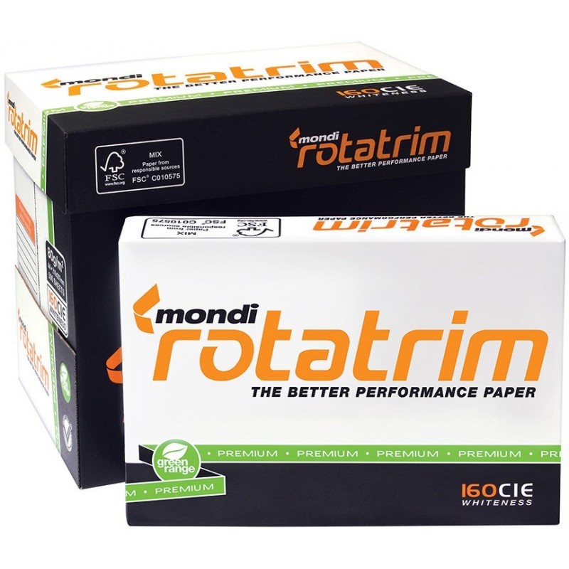 Paper A4 Rotatrim 80GSM 5 Reams 1 Box