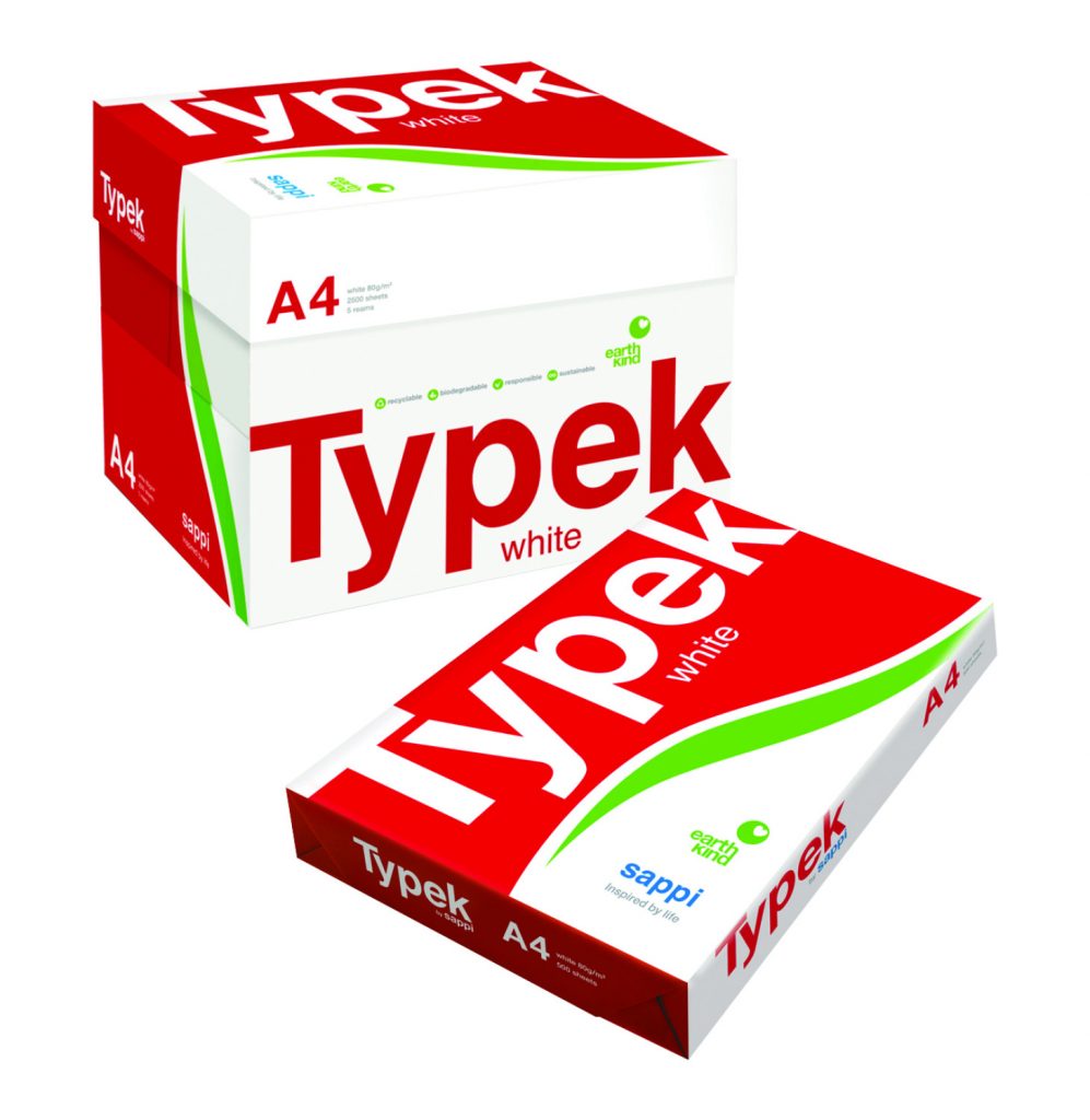 Typek A4 Paper 80grams 5x Reams Per Box